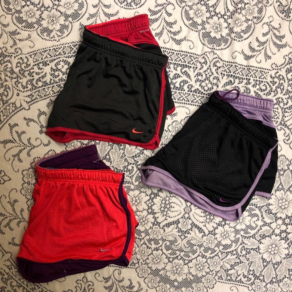 Women’s Nike Athletic Shorts x3